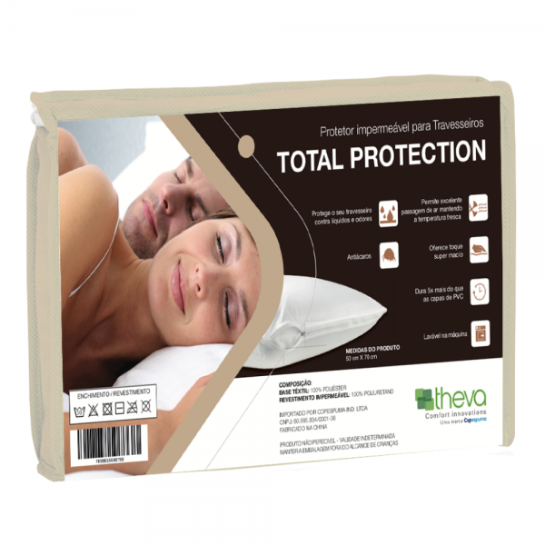 WATERPROOF CASE FOR TOTAL PROTECTION PILLOW