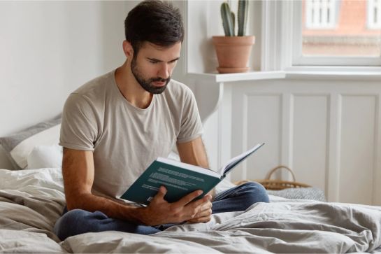 Leitura antes de dormir