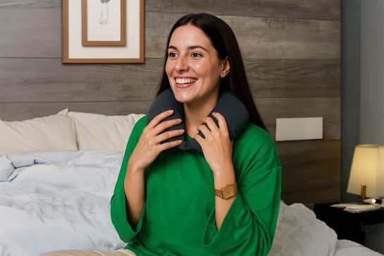 Travel Gel: apoio cervical com frescor em qualquer lugar