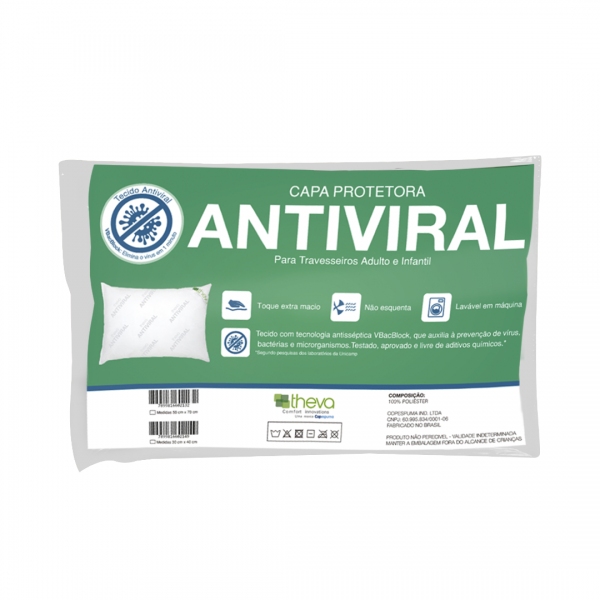 PROTETOR ANTIVIRAL PARA TRAVESSEIROS