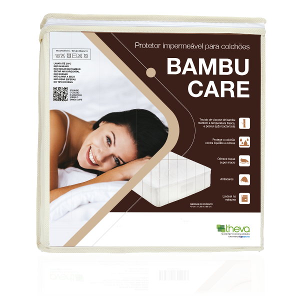 PROTETOR IMPERMEÁVEL PARA COLCHÃO  BAMBU CARE