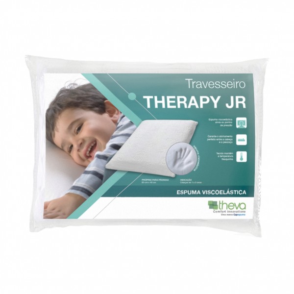 TRAVESSEIRO DE ESPUMA VISCOELÁSTICA THERAPY JR