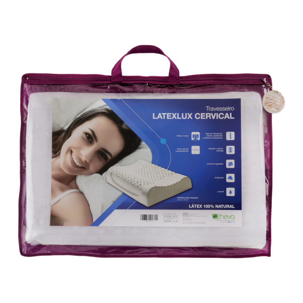 TRAVESSEIRO LATEXLUX CERVICAL